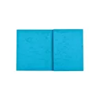 Schriftomslagen 24x3-2 glanskarton blauw/ St.