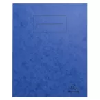 Schriftomslagen 17x2-2 glanskarton blauw/ St.