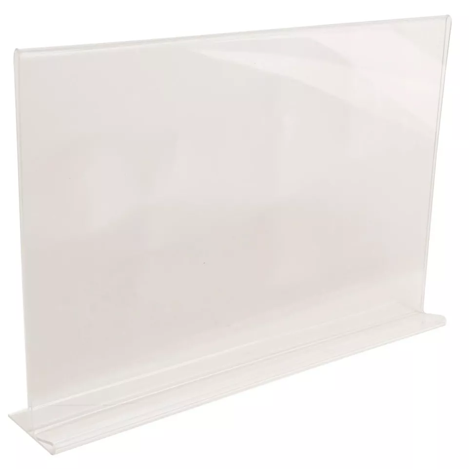 Stand-up horizontal sign holder A5...