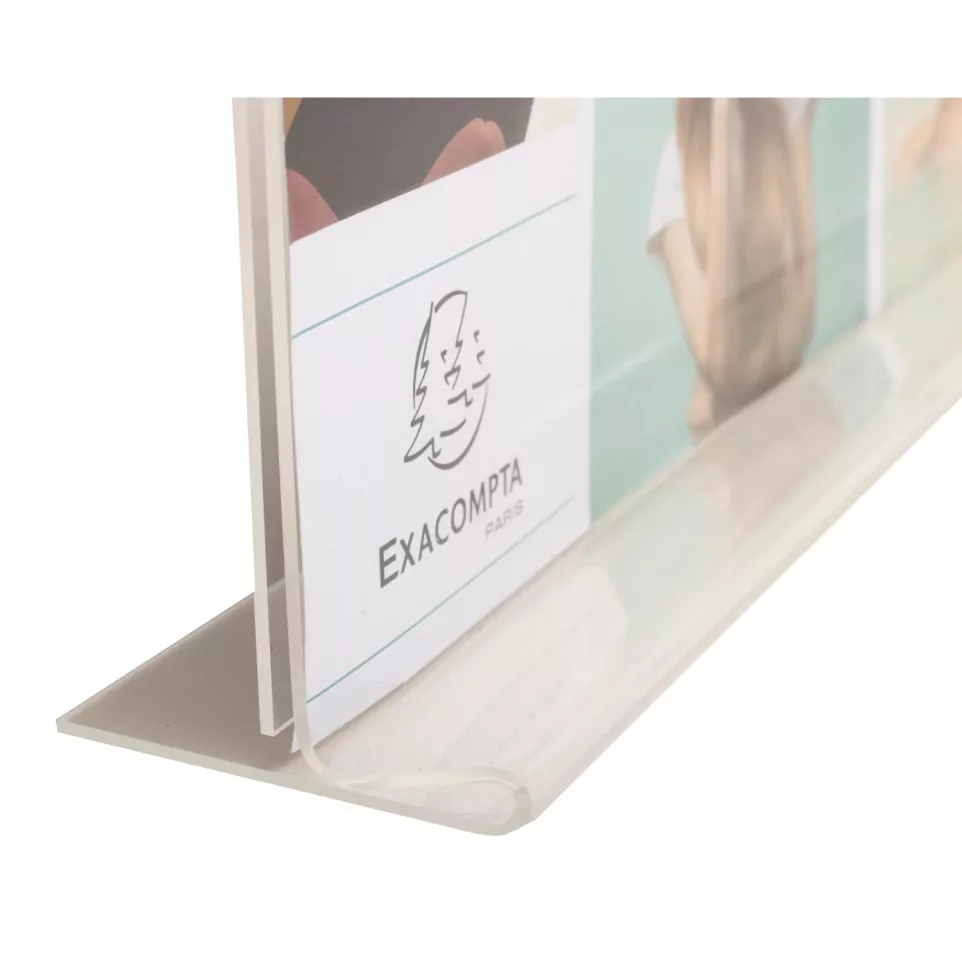 Stand-up horizontal sign holder A5...