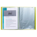 Protège -documents en PP recyclé semi-rigide Pop'N Co - 40 vues/ Pce
