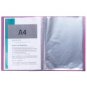 Protège -documents en PP recyclé semi-rigide Pop'N Co - 40 vues/ Pce