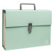 Exacompta Autentik Expanding File with Handle, 18 Compartments, Recycled/ Pc.