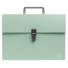Exacompta Autentik Expanding File with Handle, 18 Compartments, Recycled/ Pc.