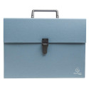 Exacompta Autentik Expanding File with Handle, 18 Compartments, Recycled/ Pc.