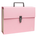 Exacompta Autentik Expanding File with Handle, 18 Compartments, Recycled/ Pc.