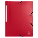 Exacompta Opak Recycled Elasticated 3 Flap Folder A4/ Pc.