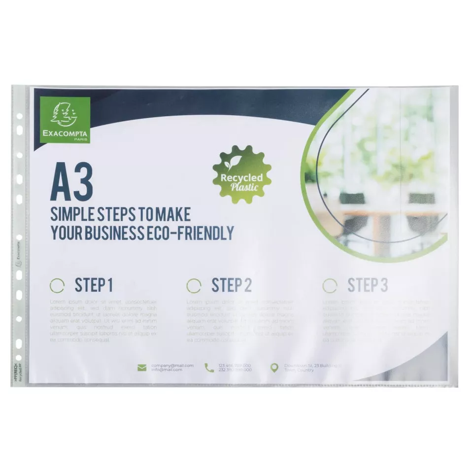 Exacompta Forever Recycled PP Punched...