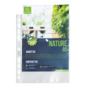 Sachet de 50 pochettes perforées PP recyclé Forever 6/100e - A5/ Pce