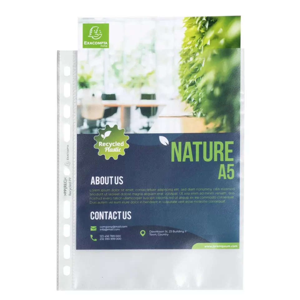 Exacompta Forever Recycled PP Punched...