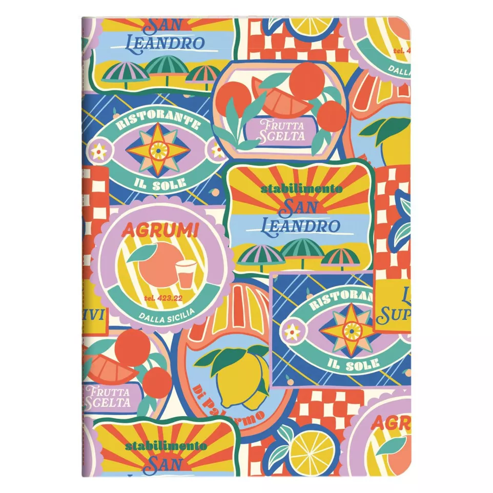Dolce Amore Schrift-genaaid A5 32bl L...