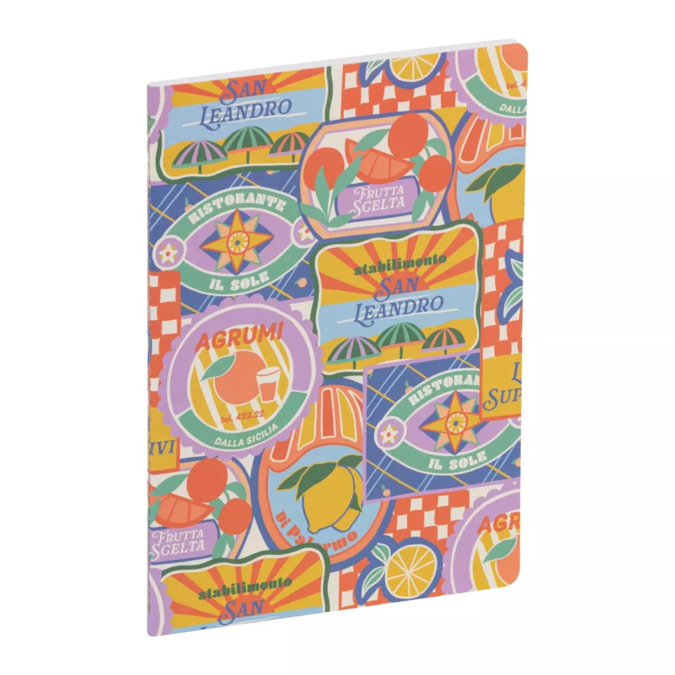 Dolce Amore, Carnet cousu fil A5...