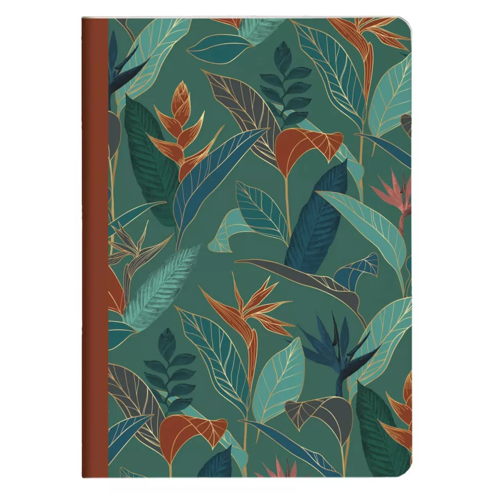 Gaïa bleu, Carnet cousu fil A5...