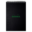Greenpad bloc à reliure intégrale recyclé et recyclable en carte souple 350 g/m2 - A5+ 16x21 cm 80 feuillets 5/5 - Papier Claire