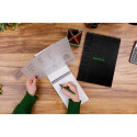 Greenpad bloc à reliure intégrale recyclé et recyclable en carte souple 350 g/m2 - A5+ 16x21 cm 80 feuillets 5/5 - Papier Claire
