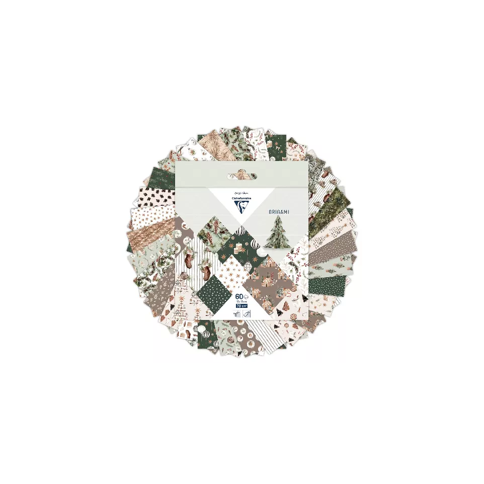 Origami pak 60blad 1-5x15cm, Cosy...