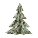 Origami pak 60blad 1-5x15cm, Cosy Kerst/ St.
