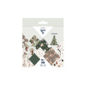 Origami pak 60blad 1-5x15cm, Cosy Kerst/ St.
