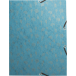 Chemise à élastiques 3 rabats carte lustrée 400g/m2 Néo Déco/ Pce