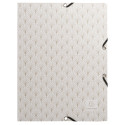 Chemise à élastiques 3 rabats carte lustrée 400g/m2 Néo Déco/ Pce