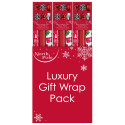 XMAS PRESENTS METALL-IC WRAP COMP 18S FSC/ Pc.