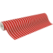 Paper 80g, Tiny 50x0-,35m Red stripes/ Pc.