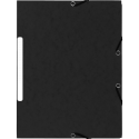Farde 3 klep. 5/10 Manila zwart-/ St.