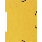 Folder 3 Flap Elastic+Label Recycle Ast/ Pc.