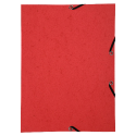 Farde Zonder klep. 5/10 Manila rood-/ St.