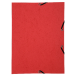 Farde Zonder klep. 5/10 Manila rood-/ St.