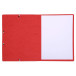Farde Zonder klep. 5/10 Manila rood-/ St.