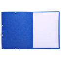 Farde Zonder klep. 5-/10 Manila blauw/ St.