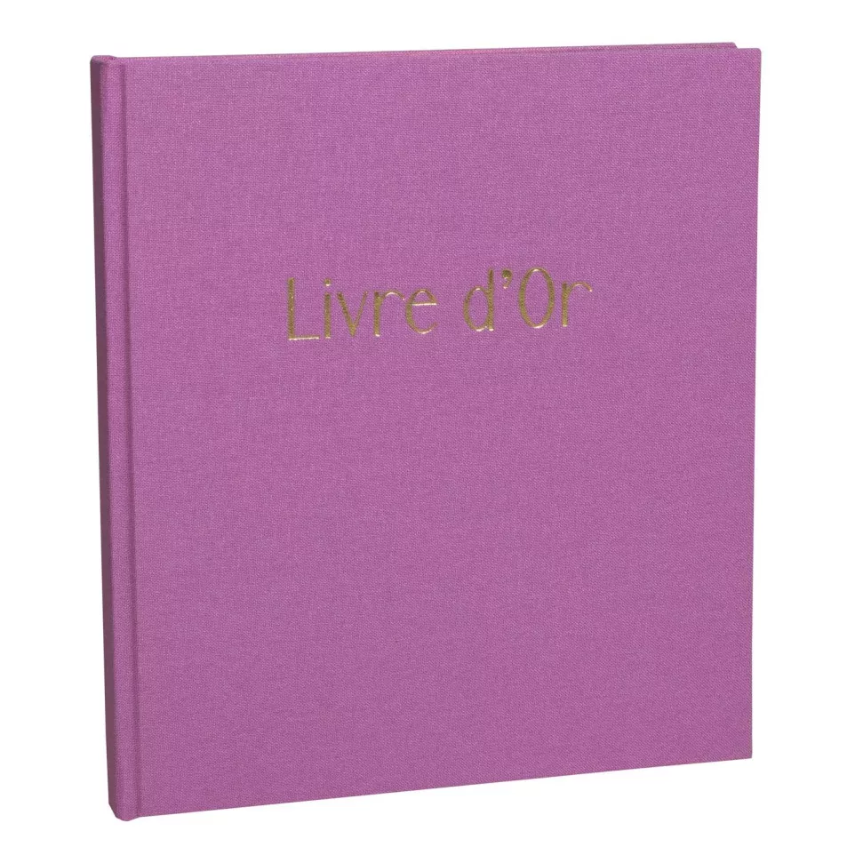 Livre d'or 140 pages tranche or Pop'N...