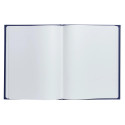 Gastenboek 100p g 27-x22cm Japan blauw/ St.