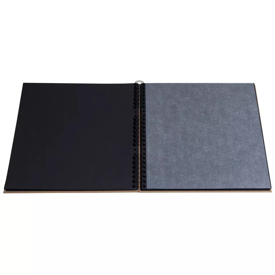 Fotoalb spir 60p.zwr- 32x32 Graphik...