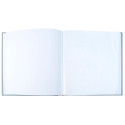 Alb boek 60p 29x32 A-utentik blauw grijs/ St.