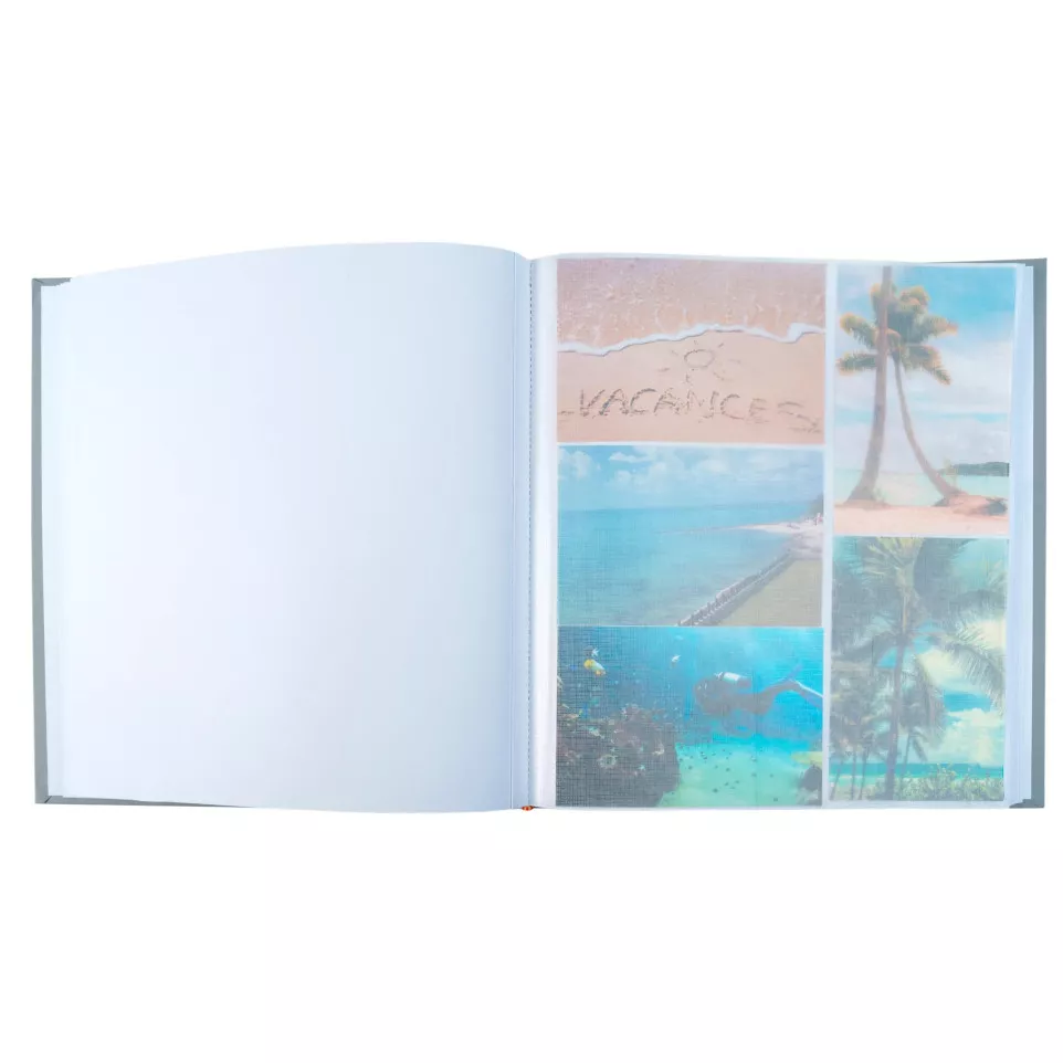 Alb boek 60p 29x32 A-utentik blauw...