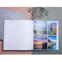 Alb boek 60p 29x32 A-utentik blauw grijs/ St.