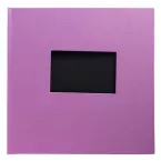 Fotoalb boek 30p zw-25x25 Pop'N Co lila/ St.
