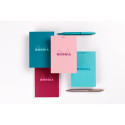 Rhodia Colour Stapled Pad 80sh 7.4x10.5 5x5/ Pc.