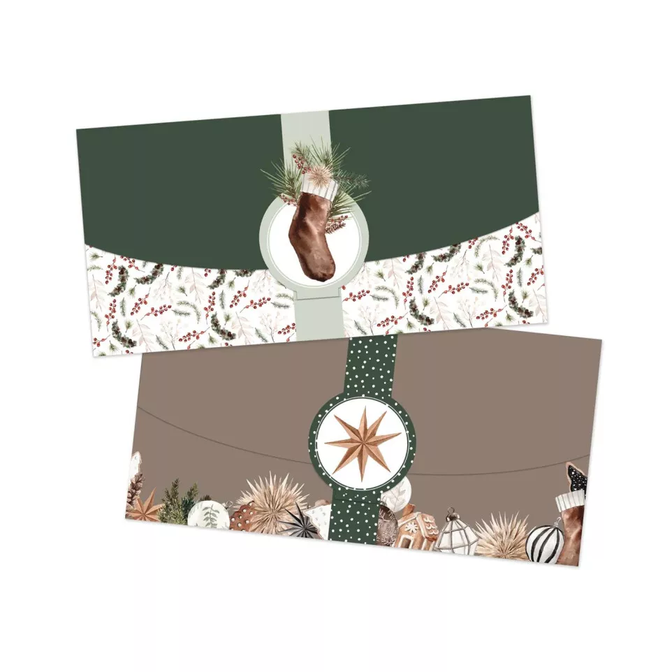 ENVELOPPES-CARTES CADEAUX, Set de 2...