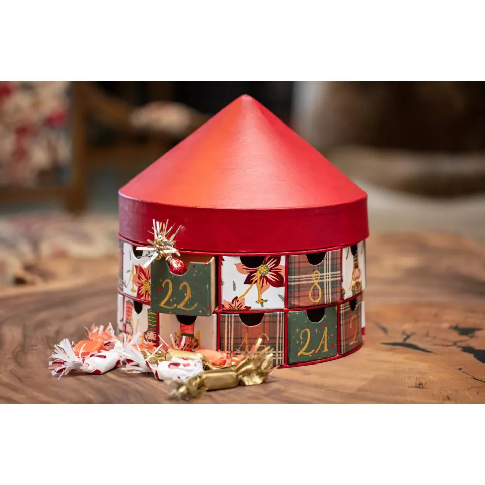 Advent calendar Carrousel-/ Pc.