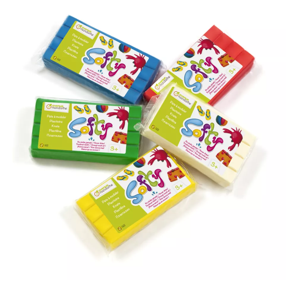 Softy-lot 5 pains 500g - couleur de...