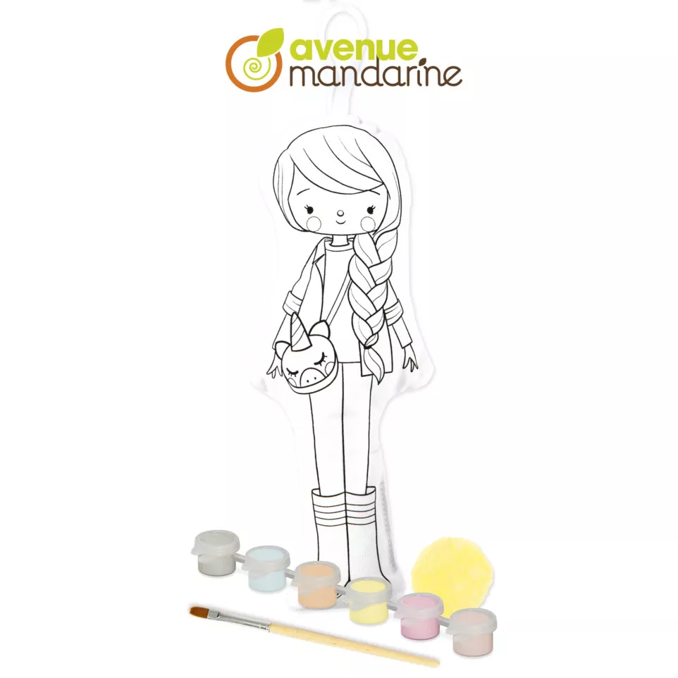 Doll to paint, Chloe/ Pc.