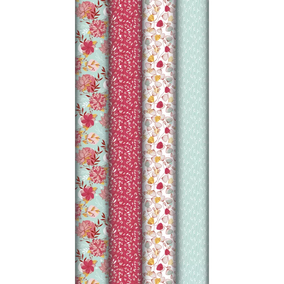 Kraft blanc 60g, Flora 2x0,70m, en...