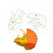 Graffy 3D, Dinosaures/ Pce