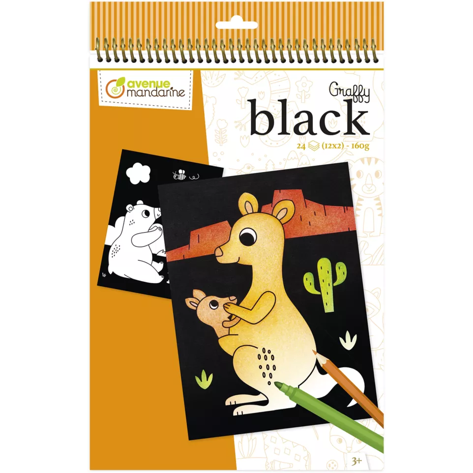 Graffy Black, Animaux du monde/ Pce