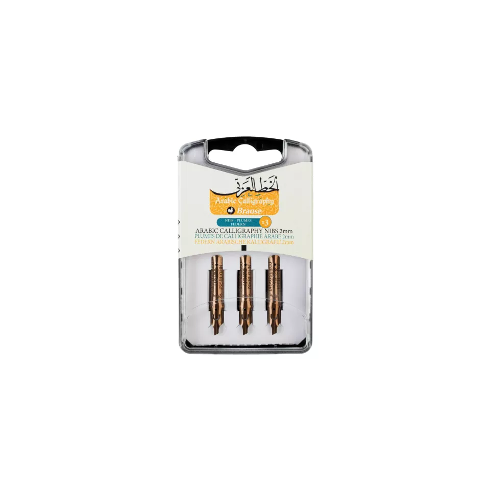 3 arabic calligraphy nibs 2mm-/ Pc.