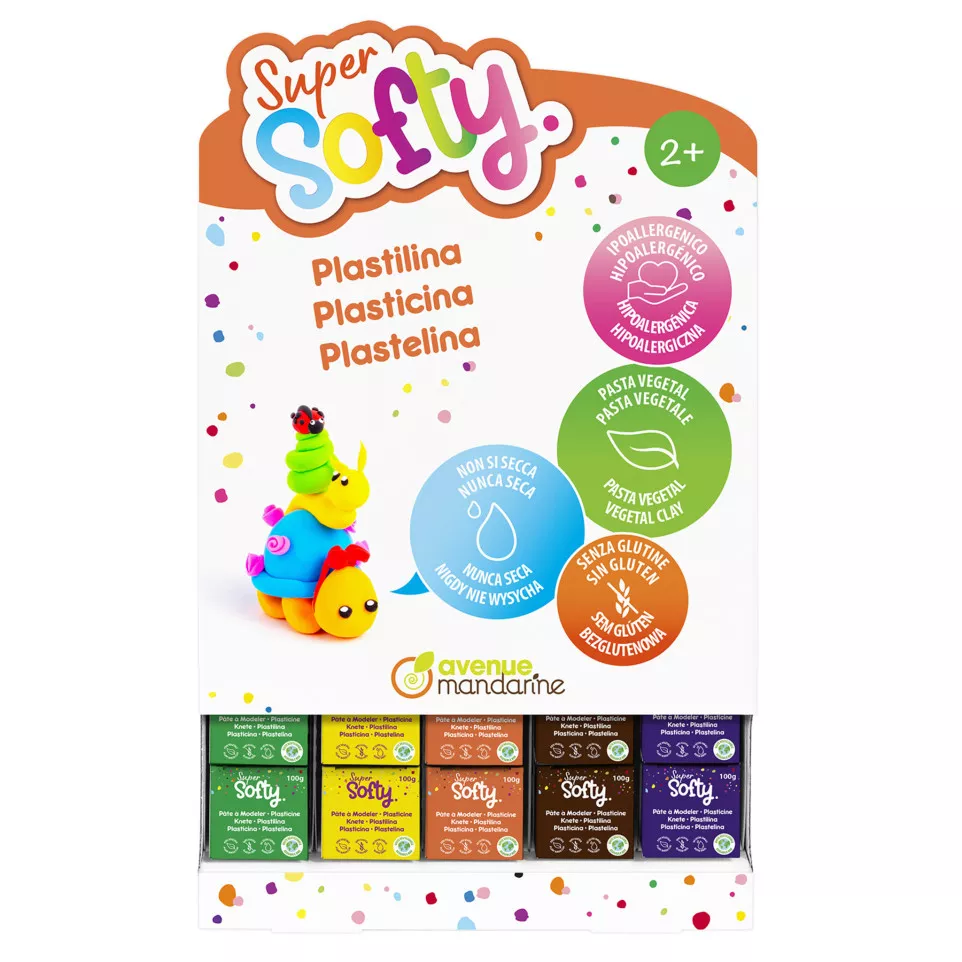 Display Super Softy,- leeg...