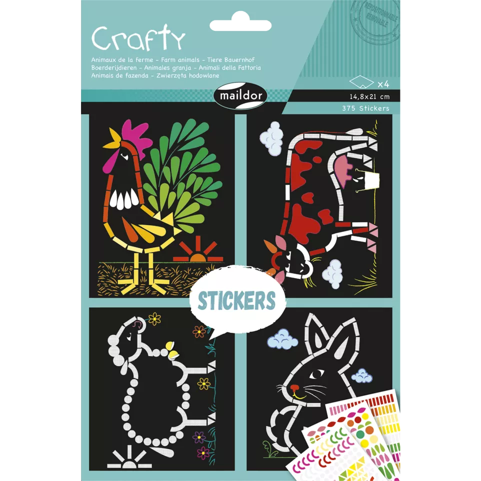 Blacky, 14,8x21 cm, Farm Animals/ Pc.